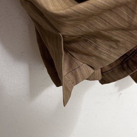 Dos Carolinas Guayabera Shirt Men's Button Up Long Sleeve 2 pockets Size XXL Tan - Picture 11 of 11